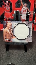 2013 TOPPS UFC GEORGES ST. PIERRE FIGHTER WORN MEMORABILIA JUMBO RELIC /88