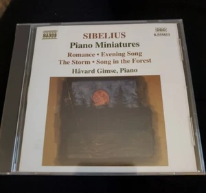 SIBELIUS: Piano Minatures CD Havard Gimse neu versiegelt - Bild 1 von 2
