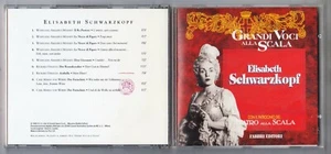 Cd ELISABETH SCHWARZKOPF Grandi Voci alla Scala Teatro - Fabbri 1995 - Imagen 1 de 1