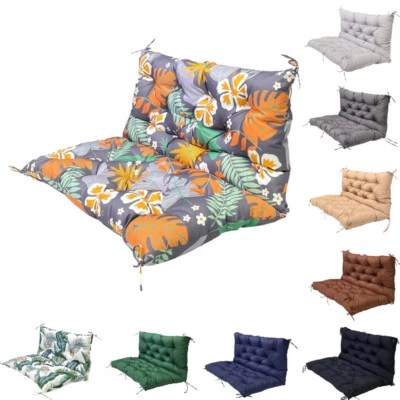 Outdoor Benches Cushion with Backrest Swing Cushions 2/3 Seater Replacement - Image 1 of 3