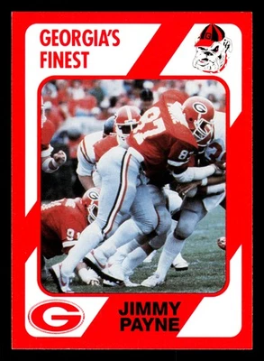 Jimmy Payne 1989 Collegiate Collection Georgia 200 #51 - Image 1 of 2
