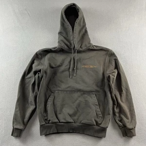 Filson Hoodie Mens Medium Black Embroidered Pullover Outdoor Workwear - Picture 1 of 5