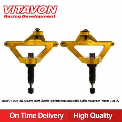 Vitavon UDR Front Chassis Reinforcement Adjustable Buffer Mount For UDR 1/7 - Image 1 of 4