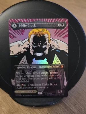 Eddie Brock (0233) (Borderless) Marvel's Spider-Man Foil - Image 1 of 2