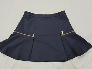 Michael Kors Damen Minirock Dunkelblau Größe 8 - Bild 1 von 5