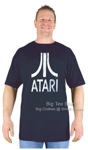 Camiseta Big Para Hombre BTS Atari Logotipo Licencia Tallas 2XL 3XL 4XL 5XL 6XL 7XL 8XL - Imagen 1 de 3