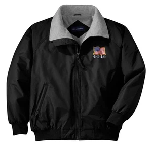 Daylight 4449 Freedom Train Embroidered Jacket Front and Rear [125r] - Picture 1 of 2