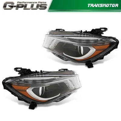 LH & RH Xenon Headlight Assembly For 2014-2016 Mercedes-Benz CLA45 AMG CLA250 - Image 1 of 4