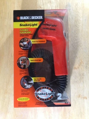 NEW Black & Decker Snake Light Flexible Flashlight SL2 - Image 1 of 3