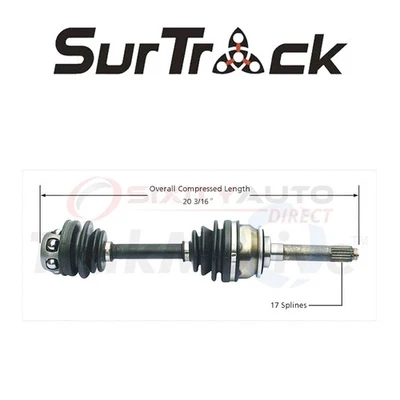SurTrack CV Axle Shaft for 1995-2002 Isuzu Trooper 3.2L 3.5L V6 - Constant rx Foto 1 de 4