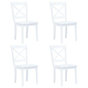 Sillas de Comedor Asientos de Cocina Salón Hogar Madera Maciza de Caucho vidaXL - Imagen 1 de 45