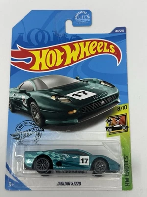 Hot Wheels Exotics Aqua Teal JAGUAR XJ220 #148 A3 - Imagem 1 de 4