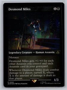 Desmond Miles (Foil Etched) R Universes Beyond: Assassin's Creed 202 NM - Picture 1 of 2
