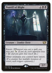 Pontiff of Blight #155 (NM) Commander 2014 C14 Magic MTG - Picture 1 of 2