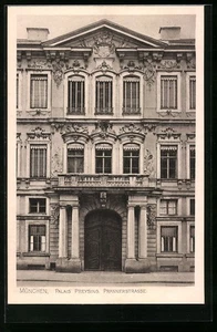 München, Ansichtskarte, Palais Preysing, Prannerstrasse - Picture 1 of 2