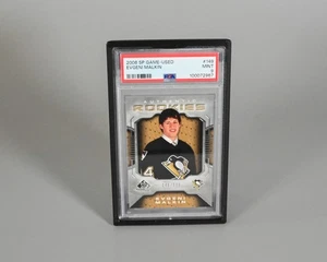 2006-07 SP Game Used Evgeni Malkin Rookie #149 PSA 9 Mint /999 Penguins + STAND - Picture 1 of 3
