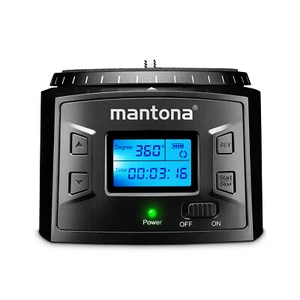 Mantona Cabezal panorámico eléctrico 360° Cabezal giratorio Cabezal de trípode Cámara panorámica - Imagen 1 de 8