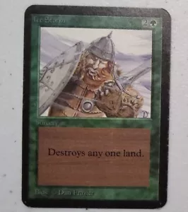 MTG - Ice Storm - Alpha - NM! - Magic the Gathering - Picture 1 of 8