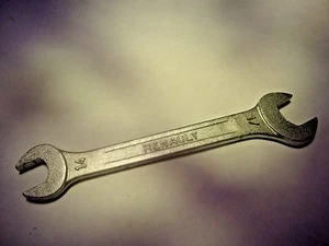 Renault, metric open end wrench, made in France, vintage__________________WE-255 - Picture 1 of 4