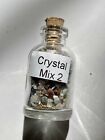 Crystal Mix #2 Gemstones Mini Gemstone Bottles with 22 Different Crystals