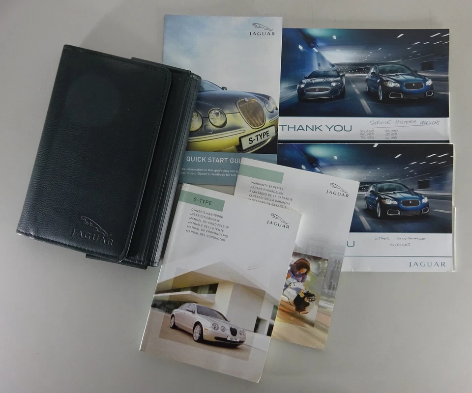 Owner's Manual + Cartera JAGUAR S-TYPE Edition 2006 - Imagen 1 de 1