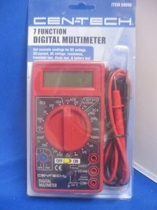 CEN-TECH 7 Function Digital Multimeter 69096 - Picture 1 of 4