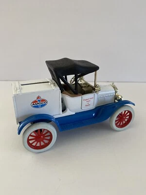 Réplica ERTL 1918 Ford Modelo 'T' Runabout Bank Amoco Patrocinado Foto 1 de 4