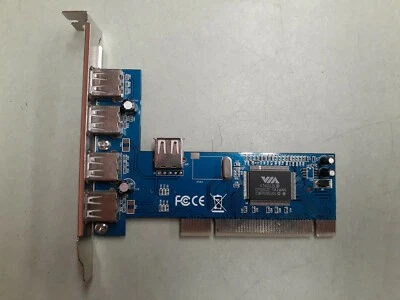 Zonet 4+1Port USB2.0 PCI Card (VIA Chipset) Model ZUH2215V - Image 1 of 4