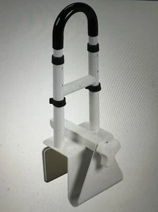 Drive Medical Maniglione Regolabile in Acciaio Inox e Binario di Sicurezza - Bianco - Foto 1 di 3