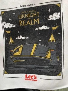 VEGAS GOLDEN KNIGHTS GAME 5 UKNIGHT THE REALM TOWEL STANLEY CUP PLAYOFFS 5/6/23 - Picture 1 of 1