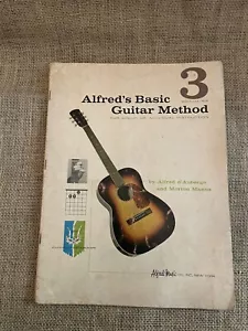 Vintage Alfred's Basic Guitar Method 3 Guitar  c.1957 - Picture 1 of 3