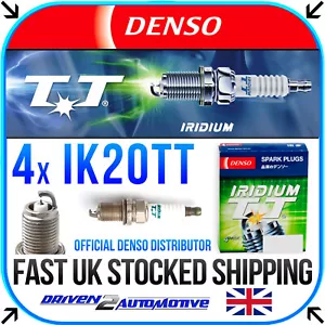 4x DENSO IK20TT IRIDIUM TT Zundkerze FOR VW JETTA III (1K2) 1.6 10.05- 10.10 - Picture 1 of 4
