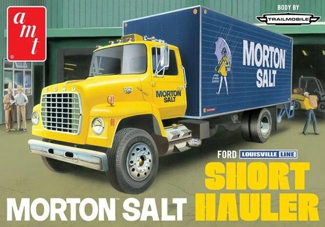 Amt / Mpc AMT1424/06- 1/25 Ford Louisville Line Camion Morton Sale Breve Nuovo - Immagine 1 di 1