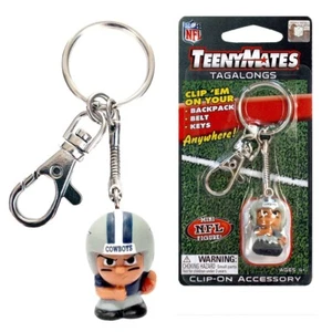 NFL Teenymates Tagalong Key Chain With Clip Dallas Cowboys - Picture 1 of 2