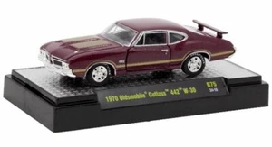 OLDSMOBILE Cutlass 442 W-30 - 1970 - burgndy - M2 1:64 - Foto 1 di 6