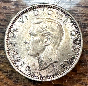 1942 Great Britain Sixpence Super Original Gem BU KM-852 CHRC - Picture 1 of 2
