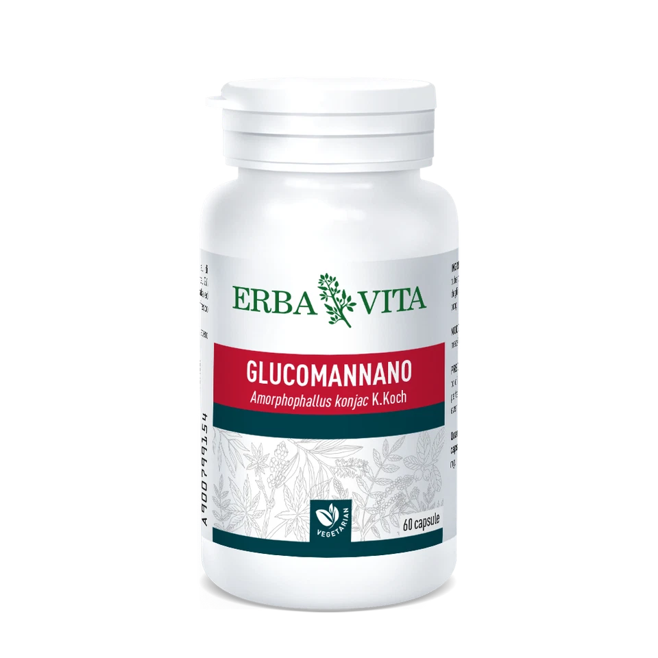 ERBA VITA GROUP SPA Glucomannano Erba Vita 60 Capsule
