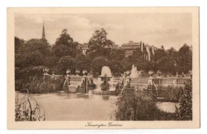 Antigua postal original, jardines de Kensington, Londres - Imagen 1 de 2