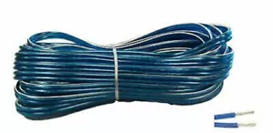 16 Stärke 25 Fuß 2 Leiter gestrandet Lautsprecherkabel für Auto Zuhause Audio 25 Fuß blau - Bild 1 von 1