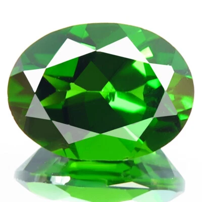 Natural Chrome Diopside 2.00ct 5A Green Perfect Oval Cut Flawless Russian Gem - Image 1 of 4