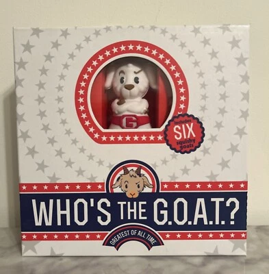 Who's the G.O.A.T.? GOAT Game Party Prediction Big G Creative  - Image 1 of 3