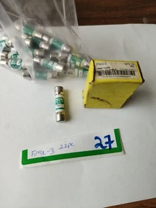 Eaton BUSSMANN TRON FUSES CC FNQ-3 (LOT OF 22PC FREE FAST SHIPPING - Picture 1 of 6