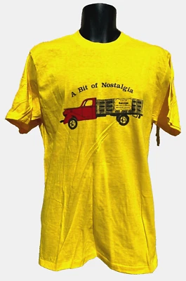 Camiseta De Colección 1974 Lantana Florida Un Poco de Nostalgia Restaurante Puntada Única Foto 1 de 4