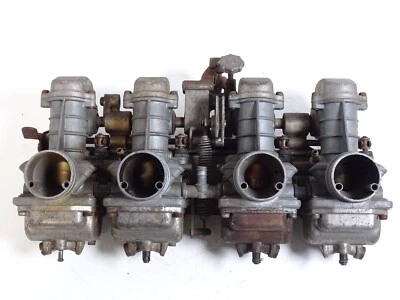 1977 Kawasaki KZ650 KZ650C Custom Carburetors Carbs - Image 1 of 4