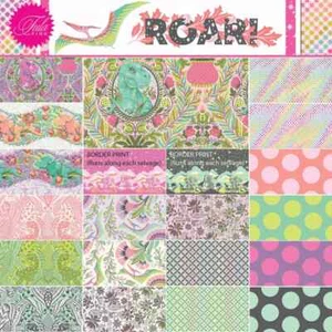 ROAR by Tula Pink, complete Fat 1/4 bundle! - Picture 1 of 3