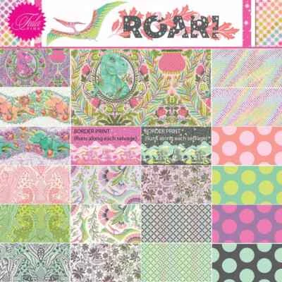 ROAR by Tula Pink, complete Fat 1/4 bundle! - image 1 of 3