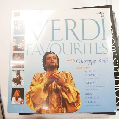 NVC Arts Presents Verdi Favourities Music by Giuseppe Verdi Laser Disc Free Ship - Image 1 of 2