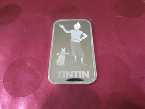 1 Oz .999 Feinsilberbarren TINTIN & SNOWY New Design Barren Barren USA no Suisse - Bild 1 von 9