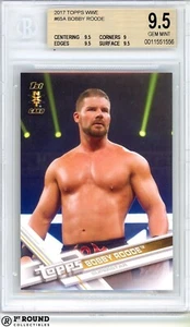Bobby Roode BGS 9.5: 2017 Topps WWE 1st NXT Card #65A POP 2 - Picture 1 of 3