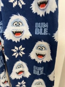 BUMBLE Yeti Abominable Snowman Rudolph Boys Small Pajama Pants - Picture 1 of 5